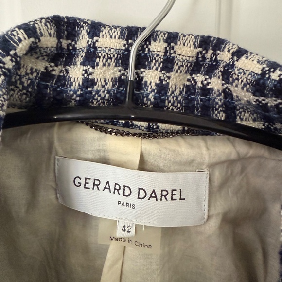Gerard Darel Blue Tweed Jacket - Picture 5 of 5